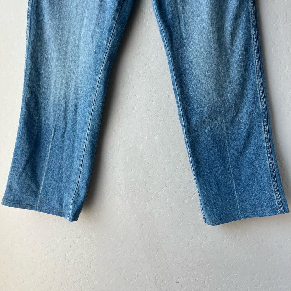 Emerson Fry Twin Doves Denim Treasure Straight Leg High Rise Blue Jeans Size 31 - Picture 4 of 13